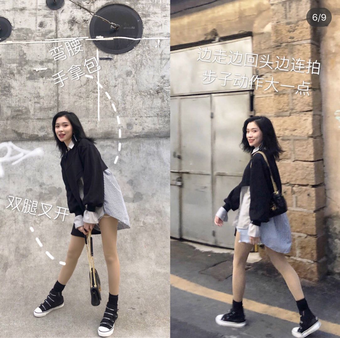 拍照姿势外景女人站姿4至5个人,在家自拍怎么拍出高级感拍照姿势