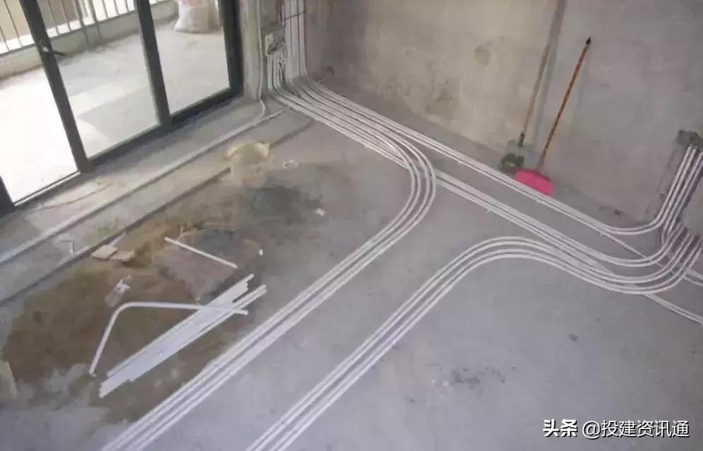 农村水电明线安装完整过程,水电走顶安装完整过程