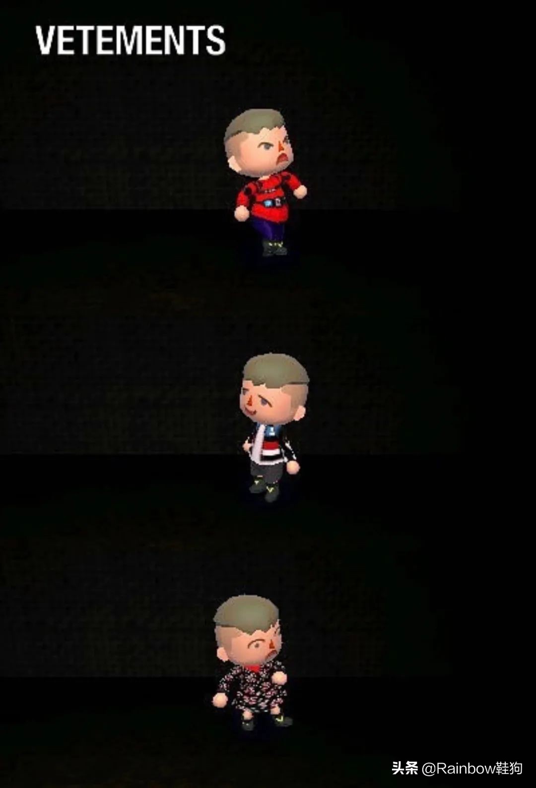 有一说一，明年我可能要和我的游戏角色们穿同一件衣服了