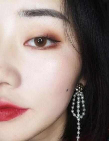 肿眼泡内双眼妆教程全包眼线,内双肿眼泡长睫毛怎么画眼妆