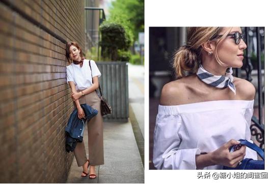 美丽丝巾搭配耐看型百变丝巾,超百搭丝巾你值得拥有