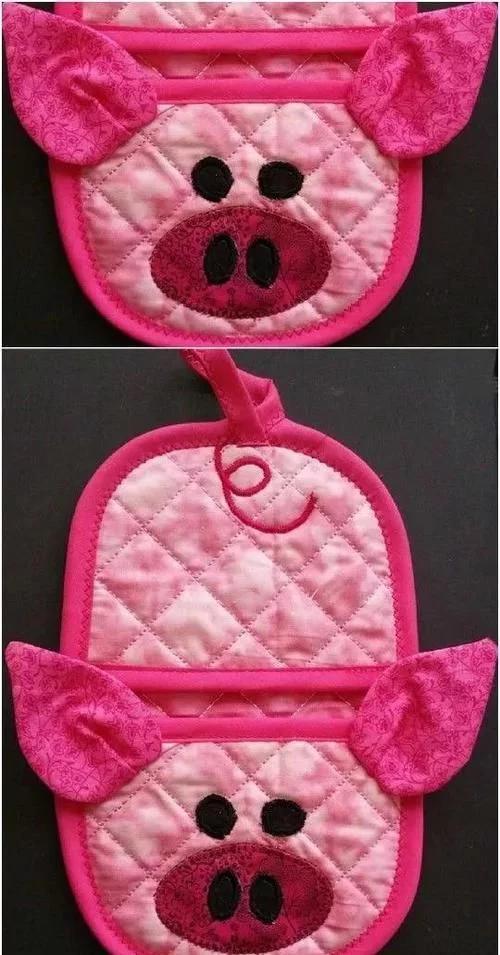 自制收纳小布筐超好看,碎布做有盖子的收纳筐