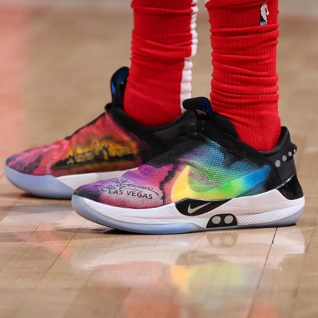 nba球星上脚字母哥5代,字母哥今日上脚球鞋配色