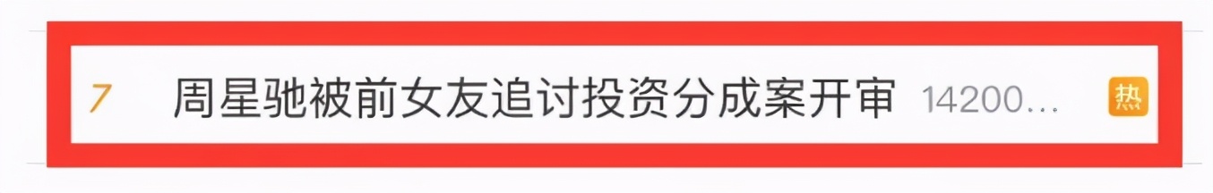 周星驰被前女友告上法庭赢了没有,周星驰前女友败诉了吗