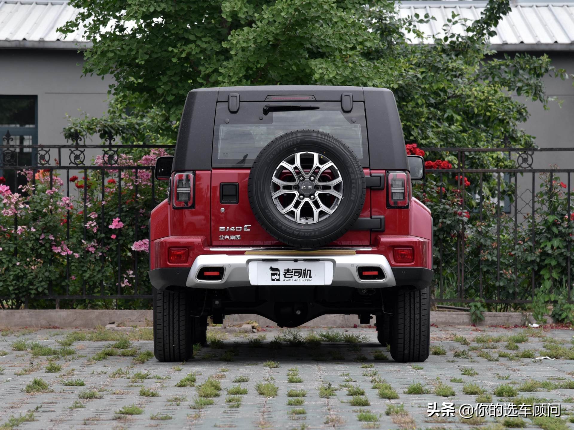 柴油版bj40越野露营,自驾bj40山间小溪露营