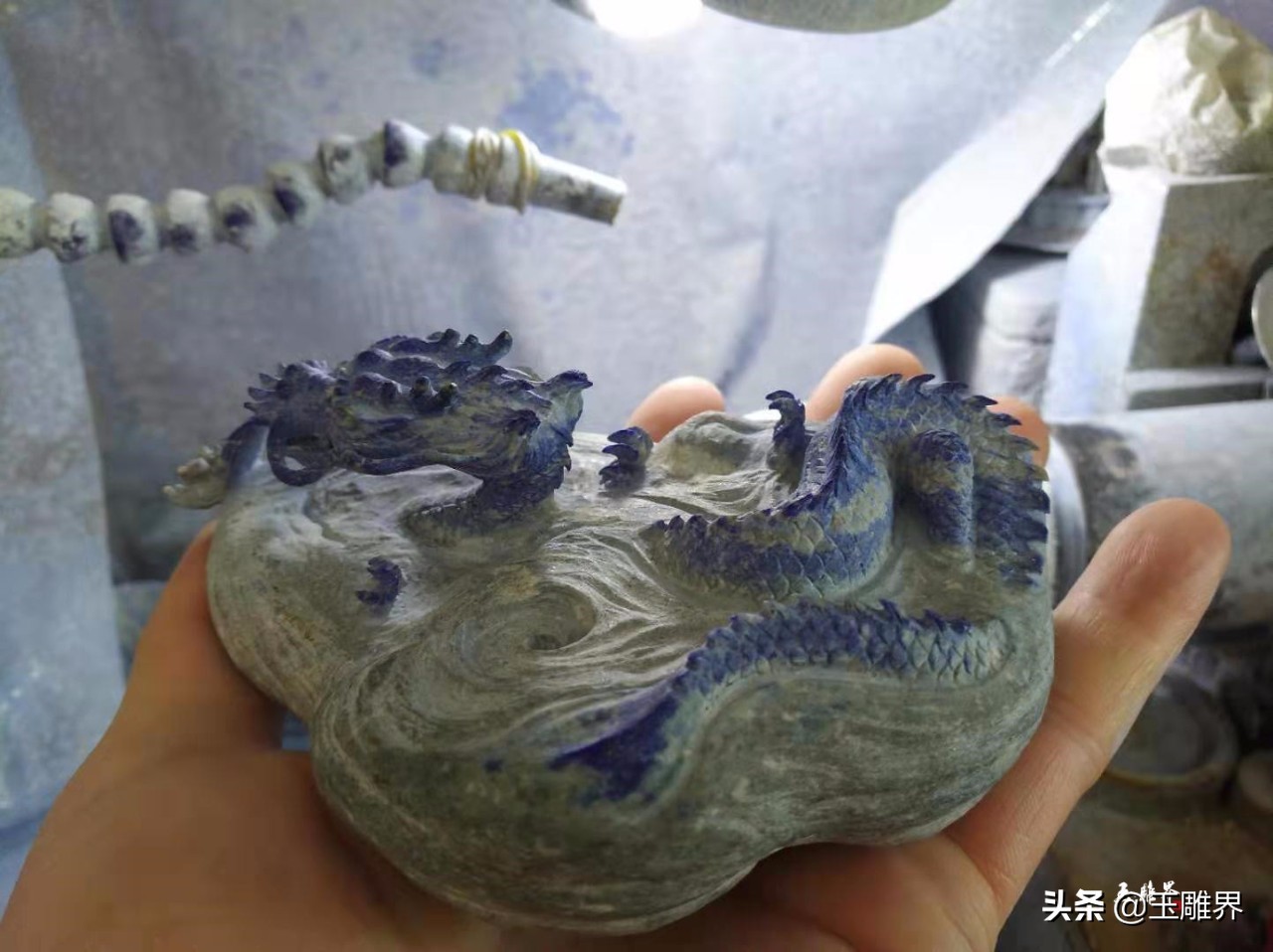 巧雕细琢玉雕,玉雕师