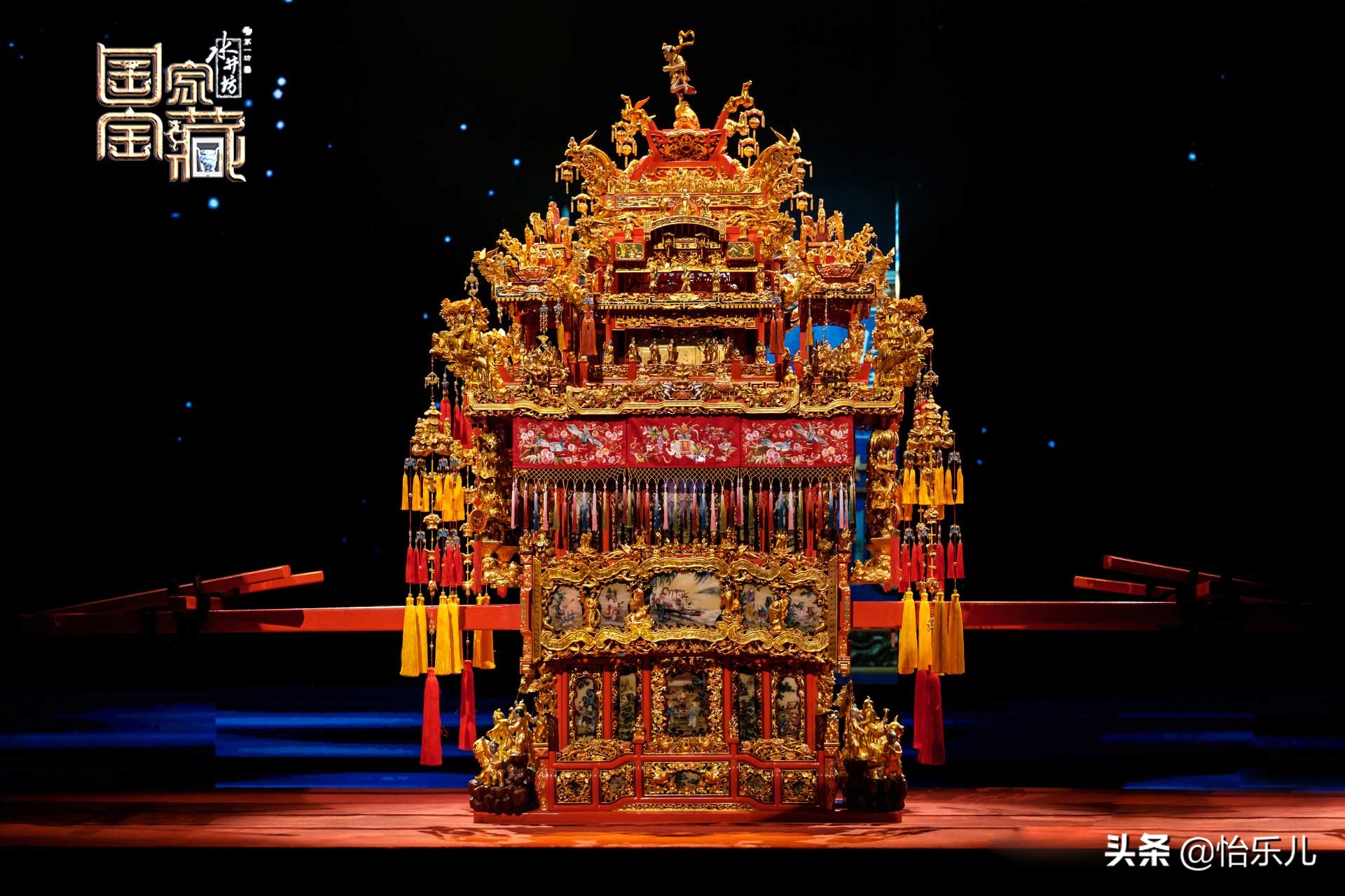 从国家宝藏最美花轿说起，江浙女儿出嫁的十里红妆到底有多燃