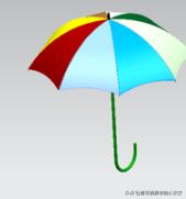 ug建模雨伞空间画法,ug画雨伞详细教学