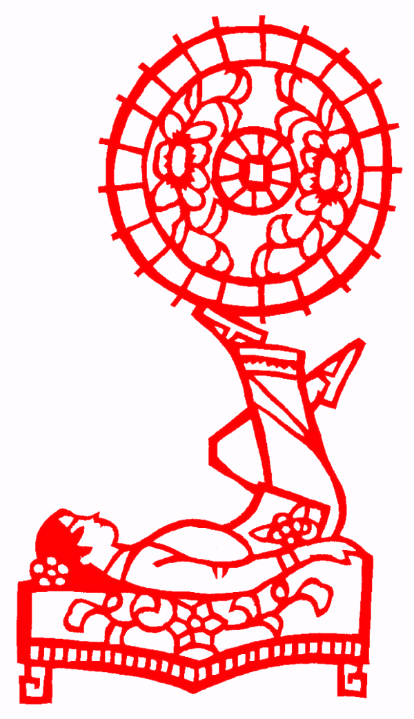 剪纸窗花儿童手工,民俗剪纸图案大全