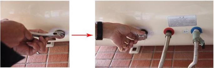 热水器镁棒的位置漏水漏电怎么办,电热水器换镁棒污垢太多会漏电吗