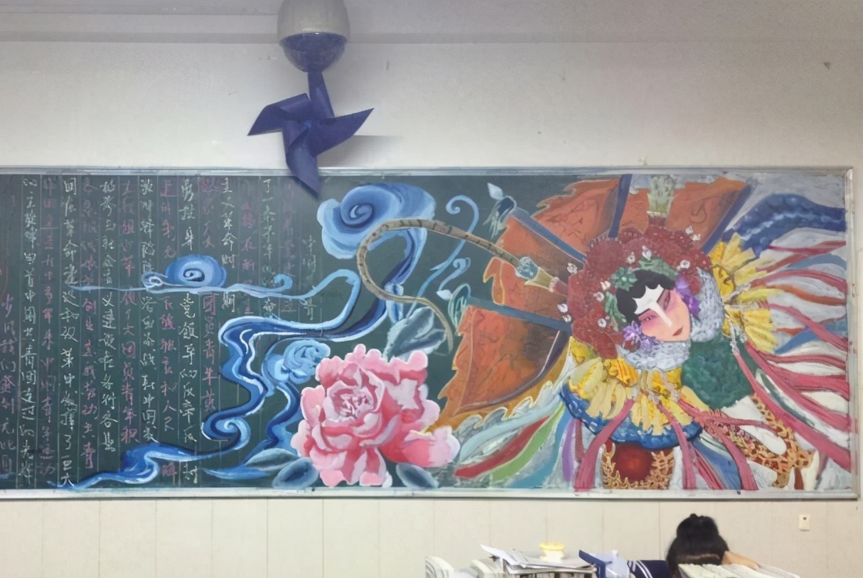 00后黑板报设计高级感,00后绝美黑板报