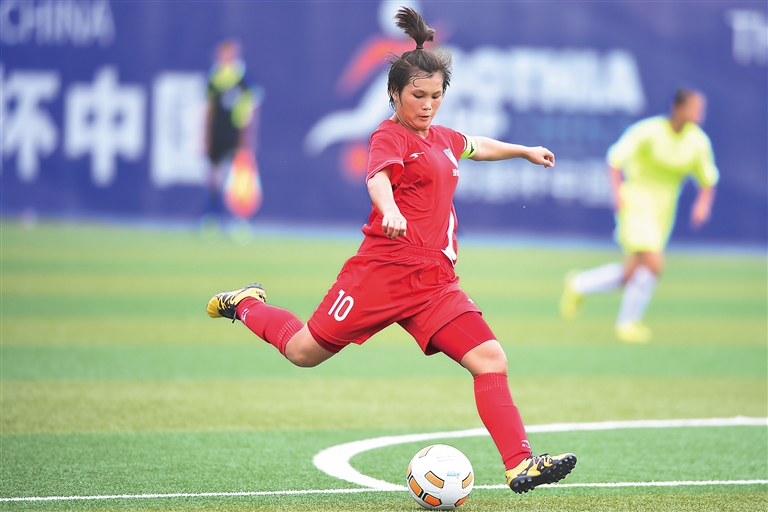 魅力琼中掀起足球旋风
