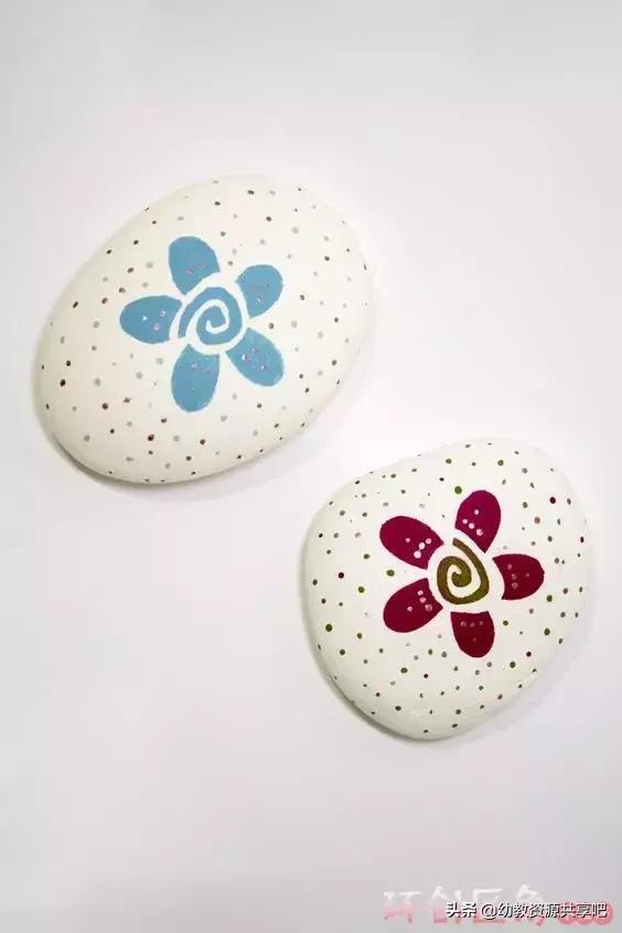 创意石头画简单又有趣,石头创意手工画