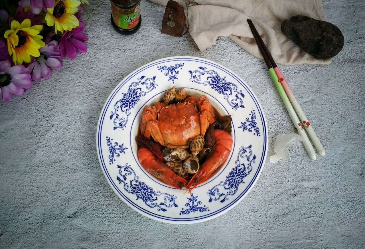 清蒸花雕大闸蟹,清蒸鲜活大闸蟹的正确做法