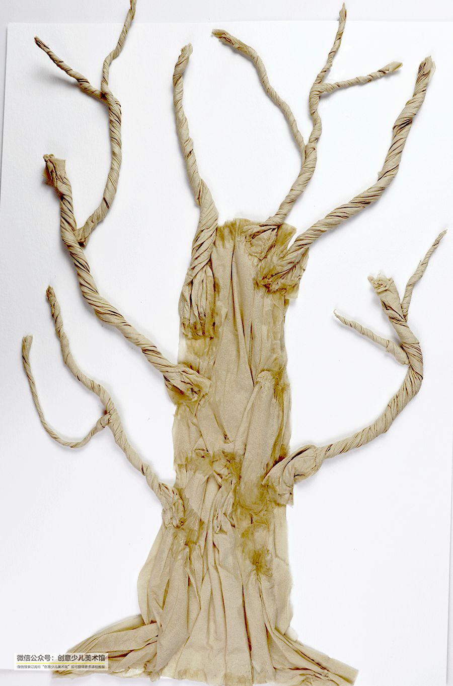 儿童画好大一棵树,我心中的一棵树儿童画