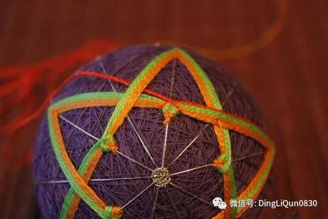 刺绣手鞠球制作步骤,绣手鞠球的正确方法