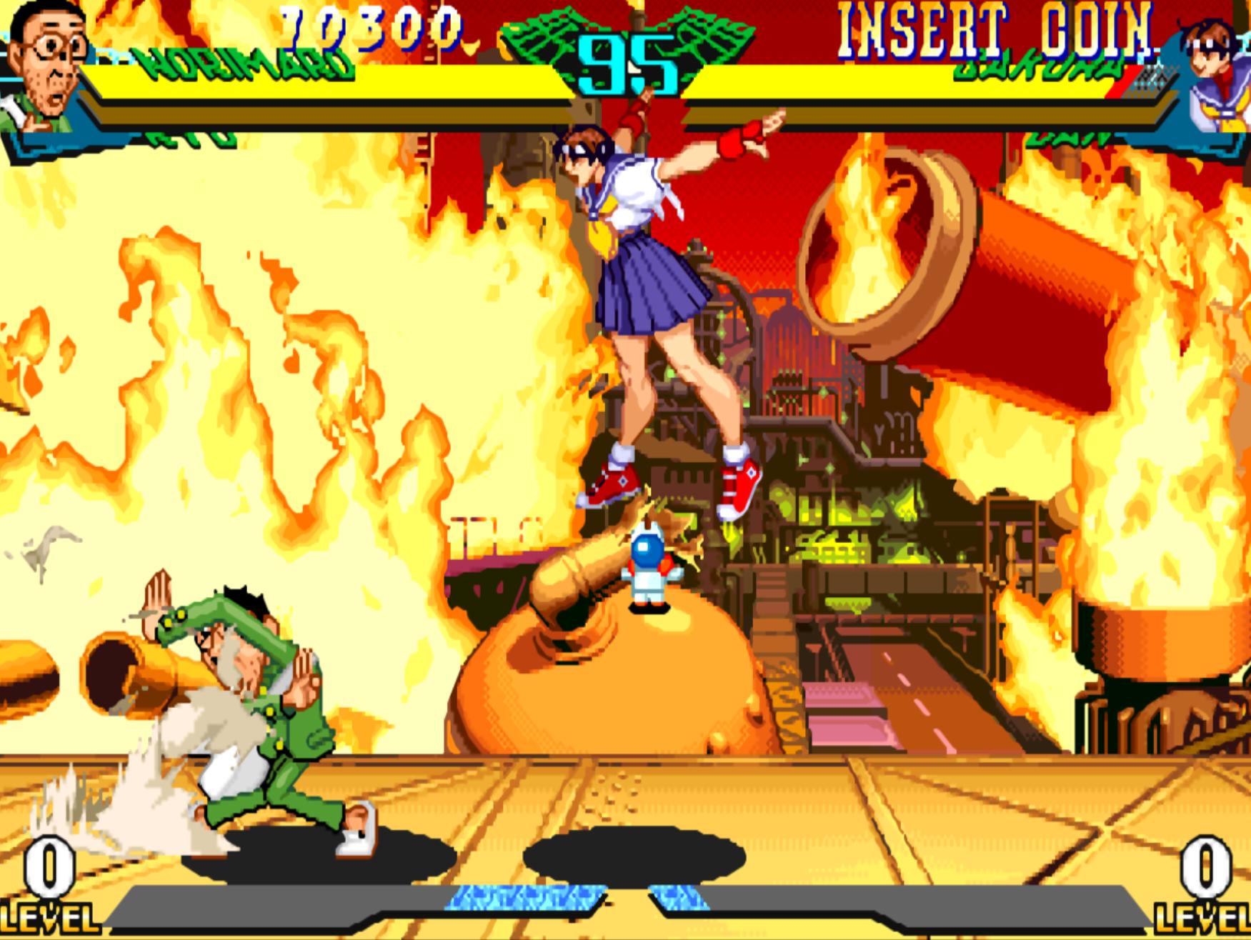 街机雅典娜最帅操作,街机不忍直视的必杀技