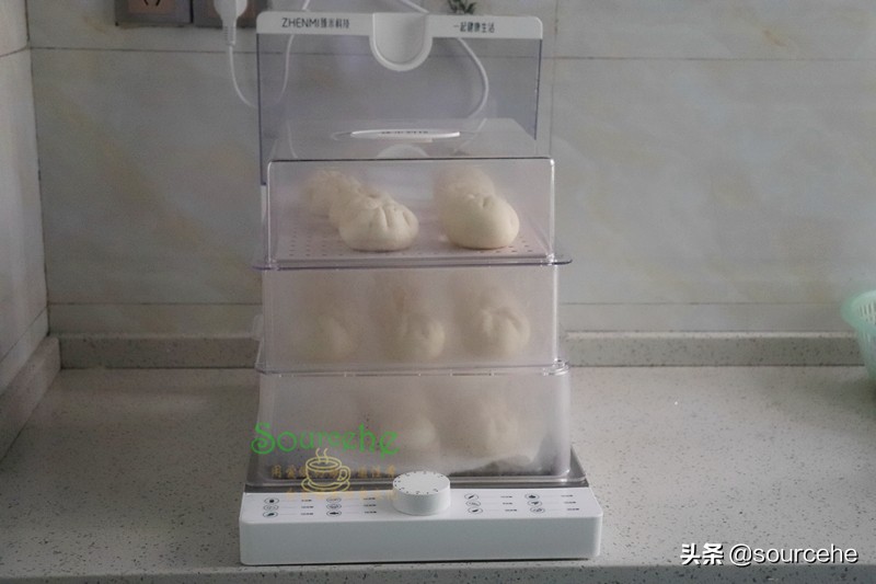 开早餐店的舅舅，做的包子蓬松香软，掌握三个技巧，在家也能做