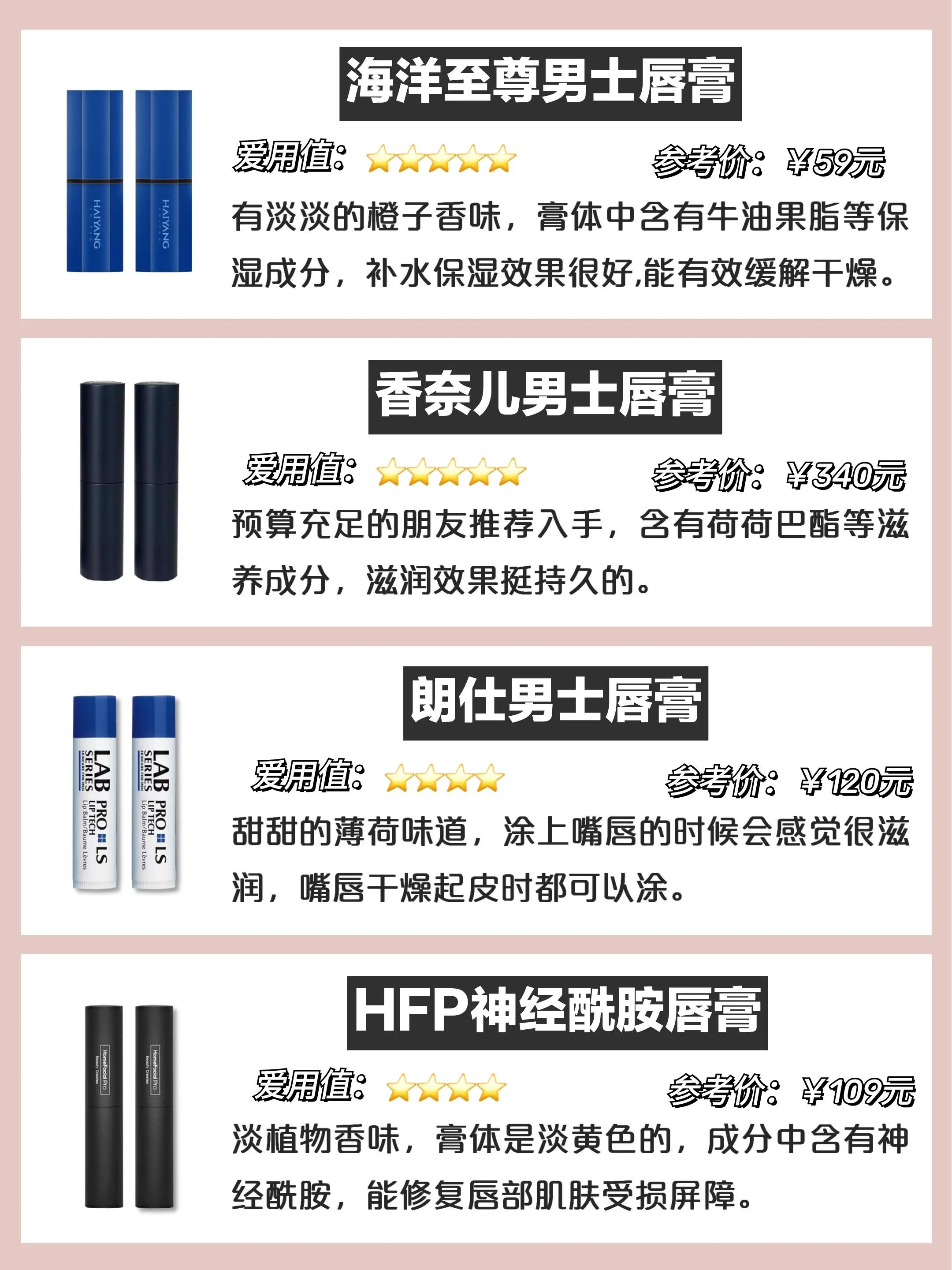 唇膏23年男士,Mentholatum男士唇膏