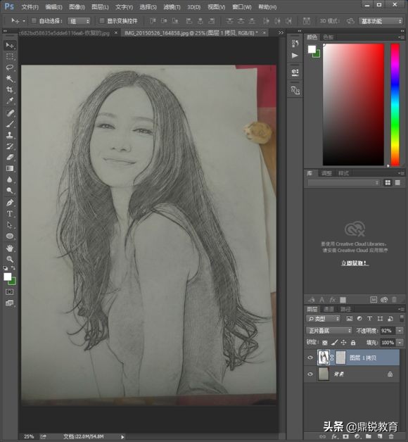 照片一键转素描app,照片素描效果ps