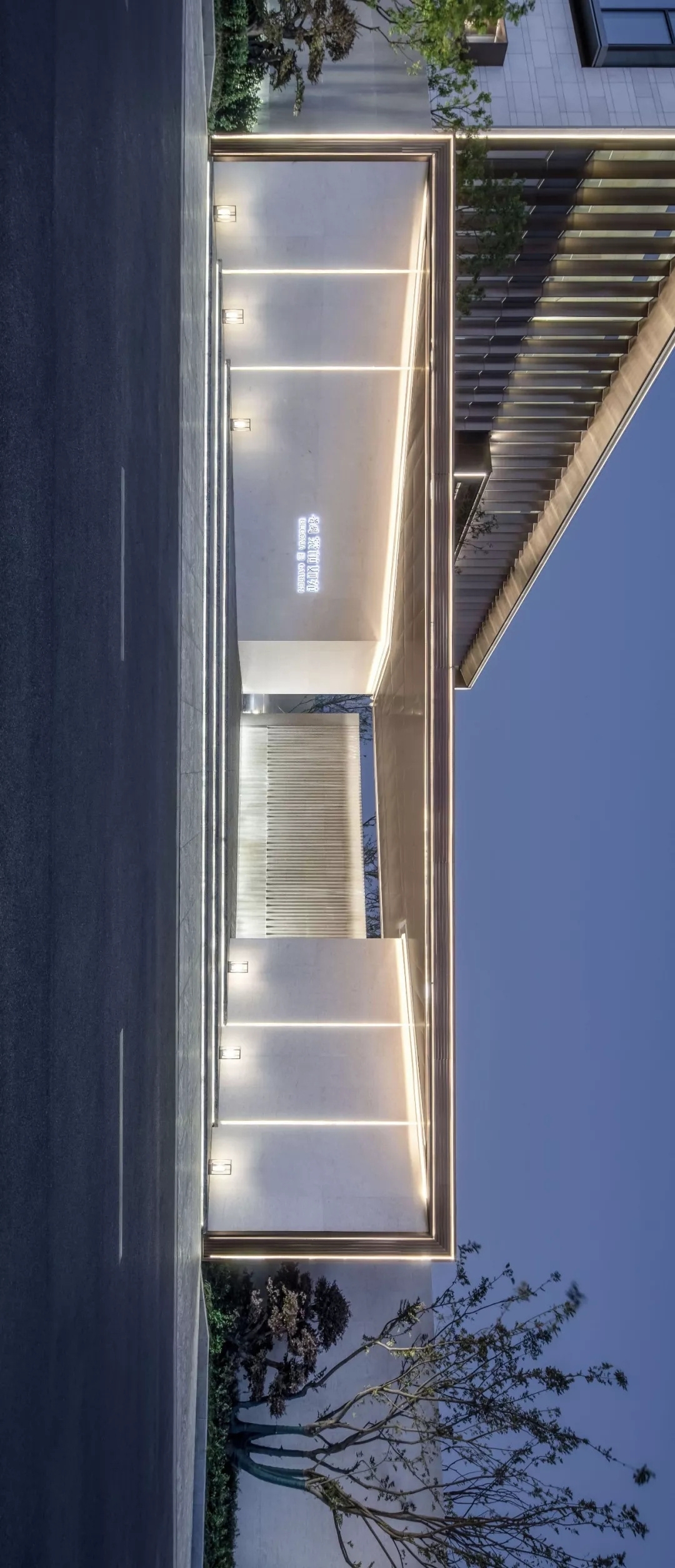 小区大门入口设计二（现代大气简约·新亚洲风格）