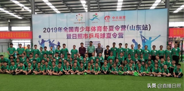 2019年全国青少年体育夏令营,山东省青少年足球夏令营