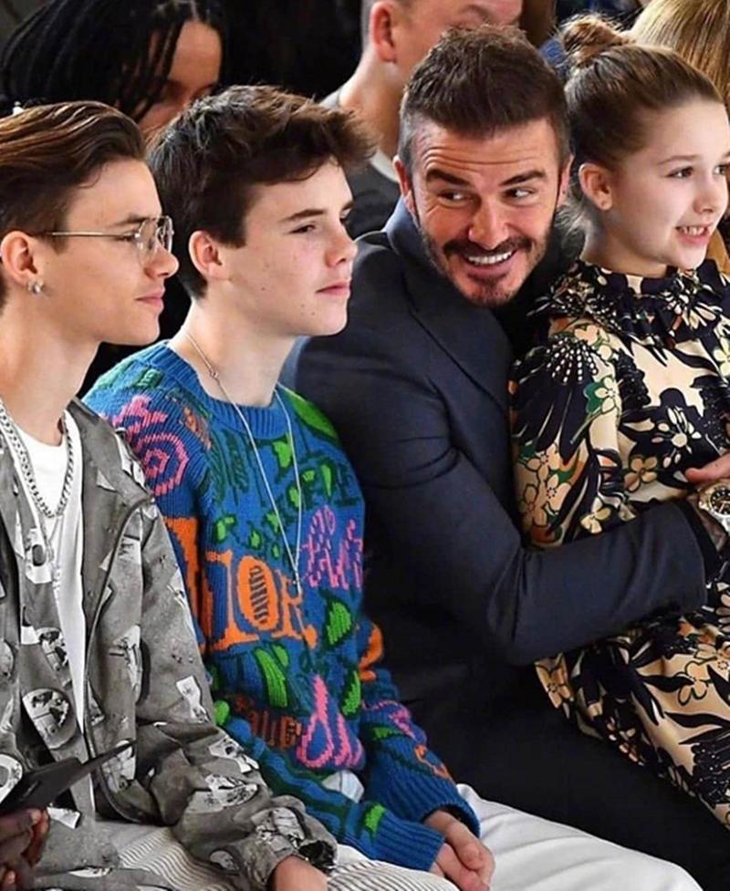 贝克汉姆的经典穿搭,贝克汉姆英伦风穿搭