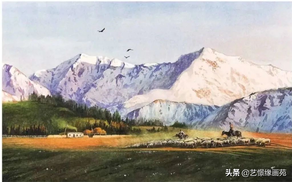 艺憬缘画集：将水彩画推向极致