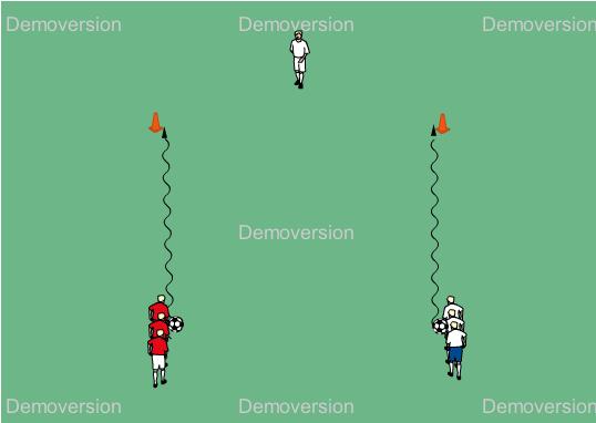 青少年足球运球战术训练方法,足球左右扣球运球过人教学视频