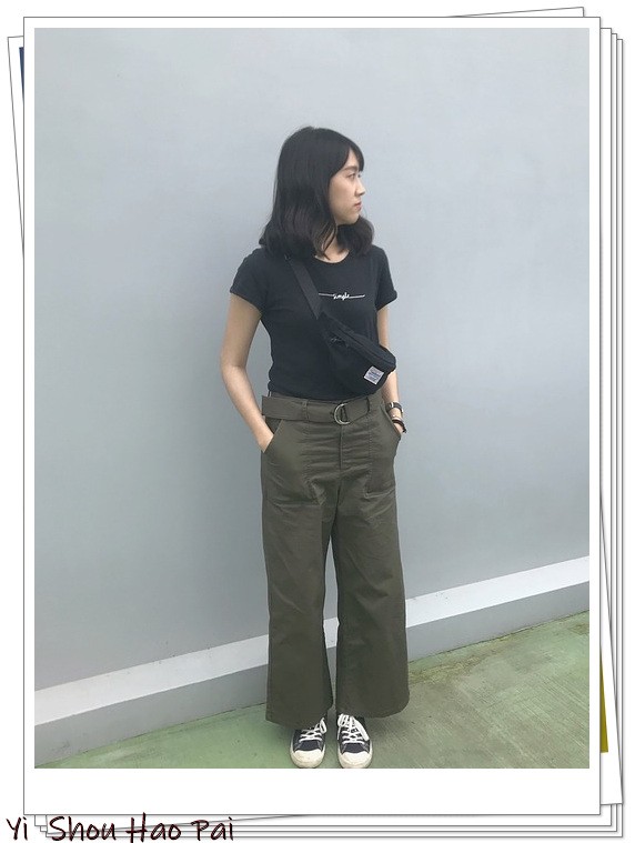 绿色阔腿裤套装搭配什么颜色外套,绿色阔腿裤女款爆款2022新款西裤