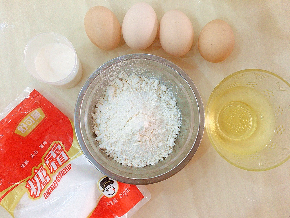 5分钟速成蛋糕用电饭锅做的,自己在家做简易蛋糕空气炸锅