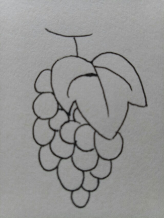 画食物甜品和水果零食简笔画,简笔画儿童3-6岁简单水果