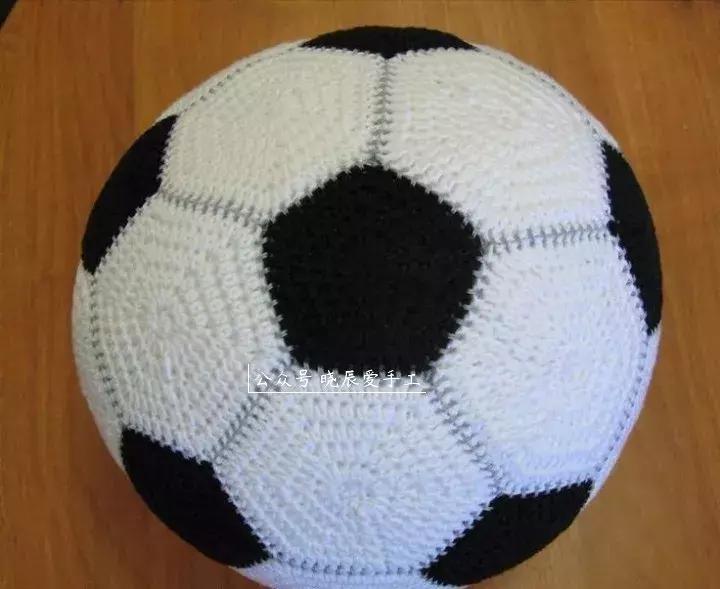 钩针足球篮球,钩针棒球图案