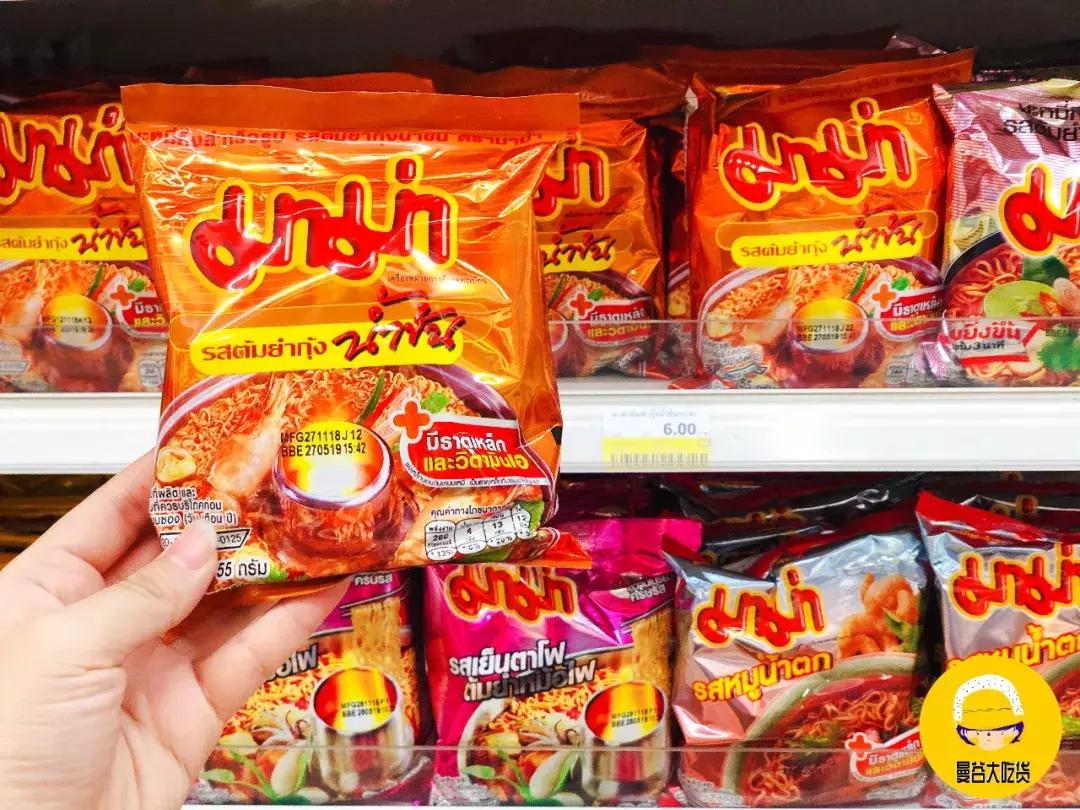 泰国零食排行榜前十名,泰国711零食大全集