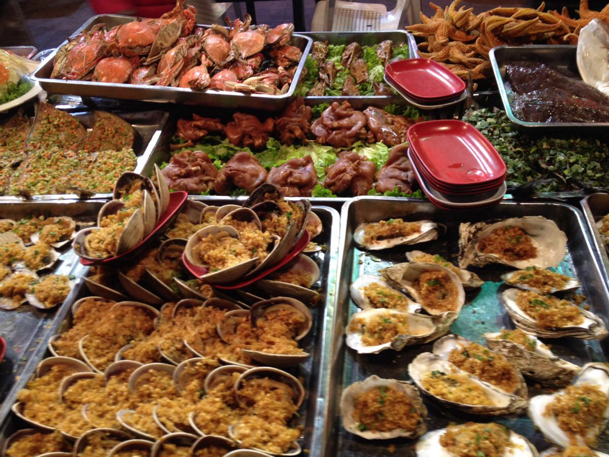 青岛云霄路美食街,青岛黄岛附近美食街