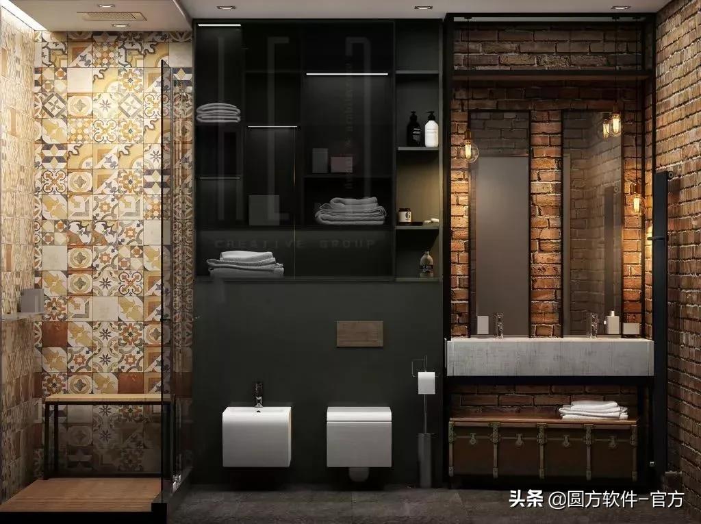 卫生间黄色瓷砖搭配什么颜色橱柜,卫生间瓷砖怎么搭配颜色更好看