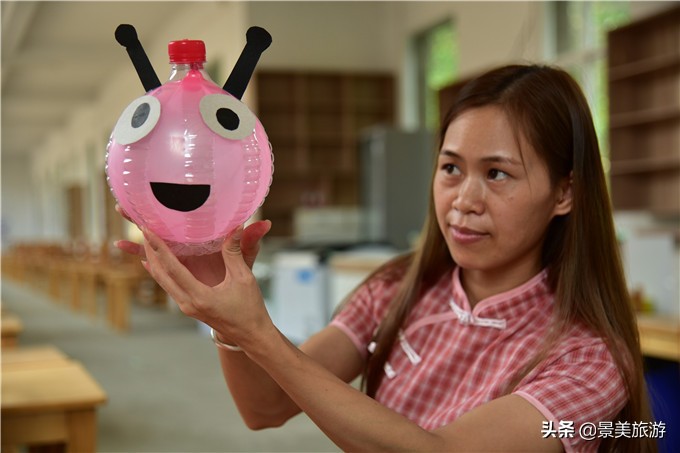 月饼盒做有特点的中秋手工灯笼,中秋节亲子手工月饼灯笼