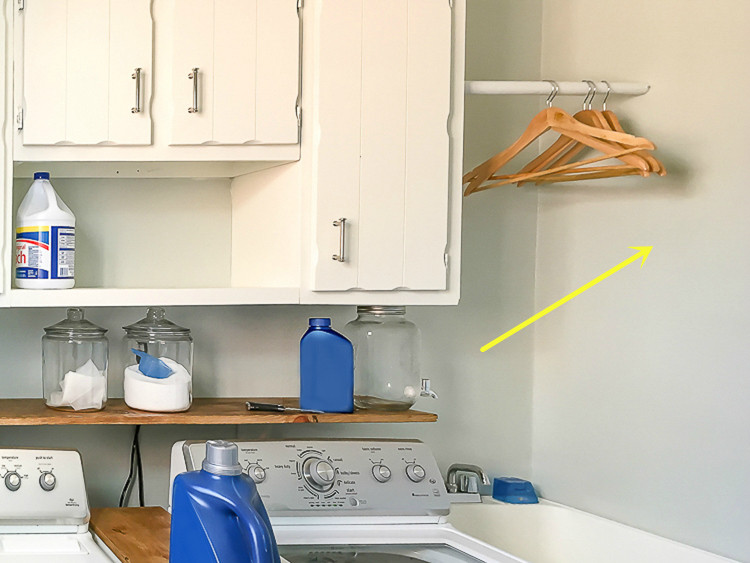 仅仅需要4步，就能在洗衣房装个防溅板，国外洗衣房晾衣值得借鉴