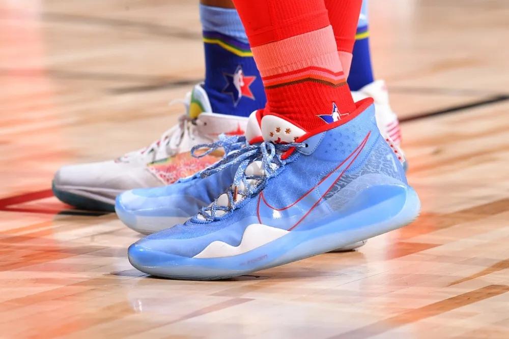 nba球鞋上脚杜兰特13,nba球星上脚杜兰特球鞋