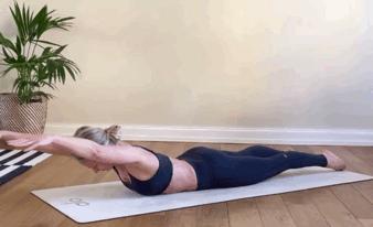 高阶流瑜伽美肩美背,瘦背瑜伽变体