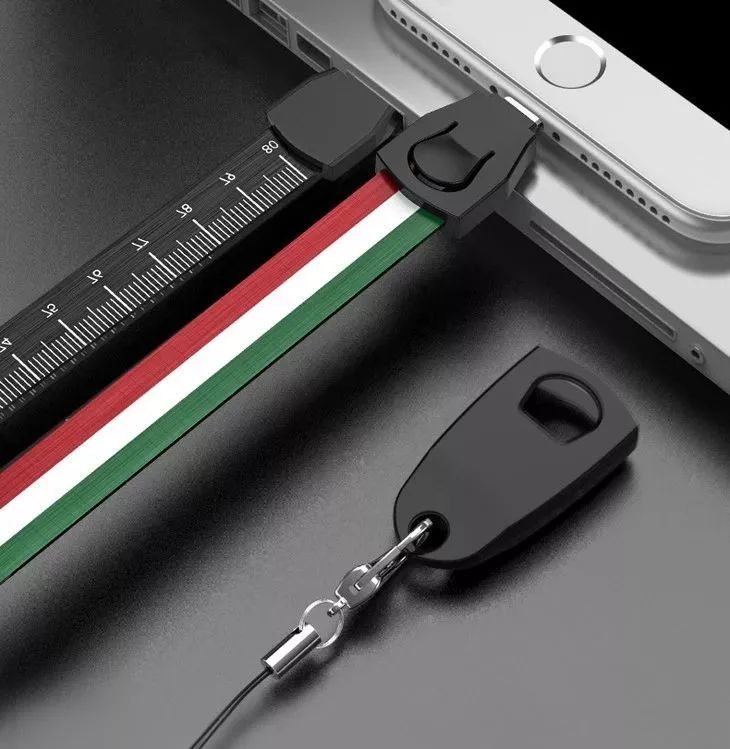 抖音数据线挂绳,多功能挂绳数据线