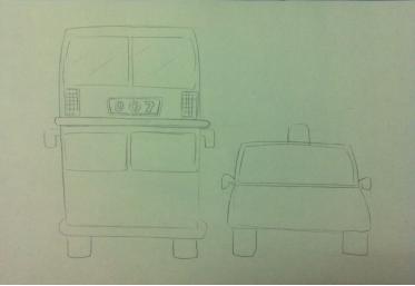 儿童画110警车图片,警车儿童画图片大全简单