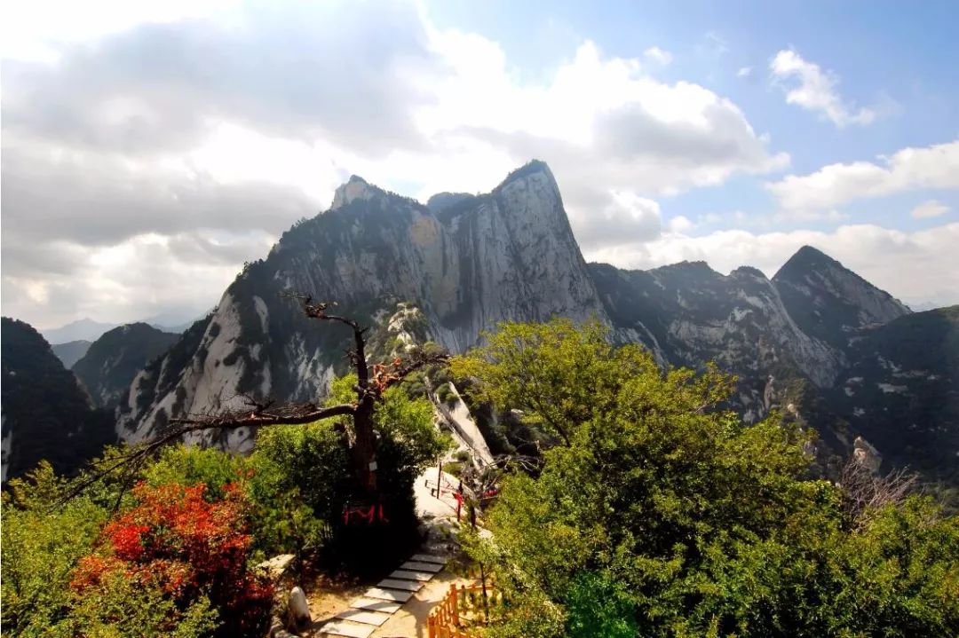 高铁去华山旅游攻略路线,全程缆车游华山