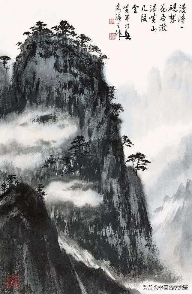 黄幻吾水墨花鸟作品欣赏,黄幻吾国画写意花鸟作品欣赏