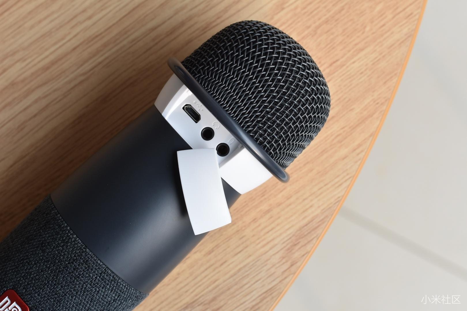 话筒音响一体麦克风测评唱吧,唱歌麦霸话筒多功能