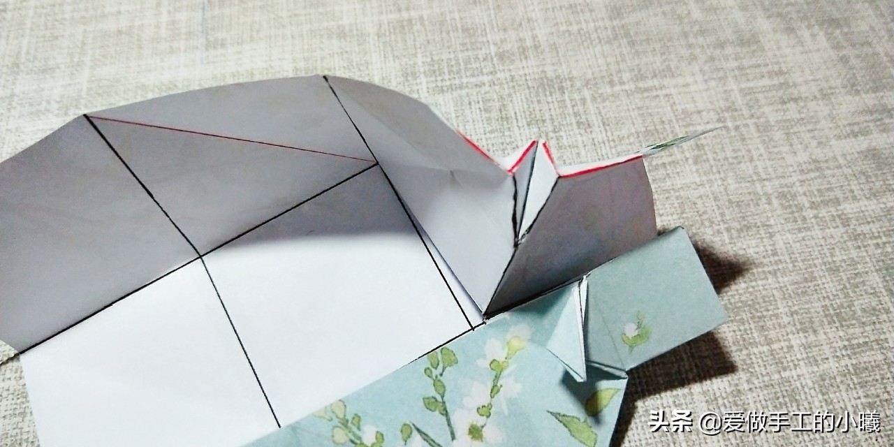 好看的折纸信封怎么折,手工折纸教程折信封