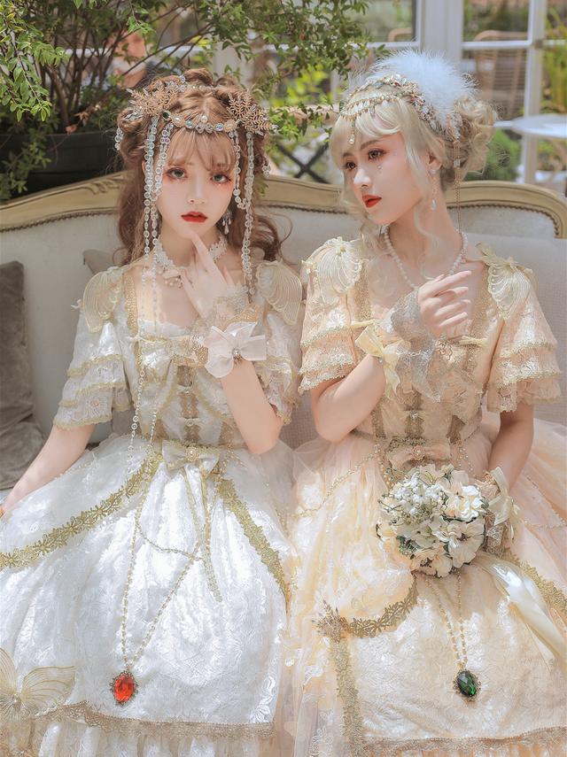 让人惊艳的洛丽塔造型,一款特别仙气飘飘的洛丽塔