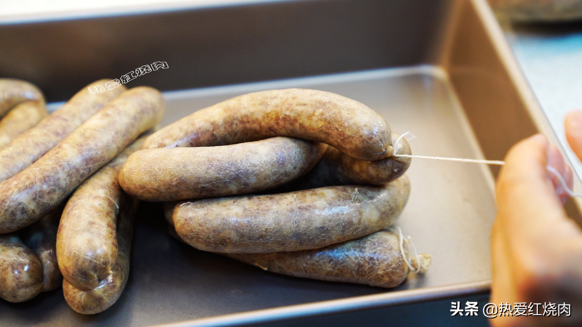 自制黑胡椒烤肠的做法及配方,脆皮黑胡椒烤肠的做法