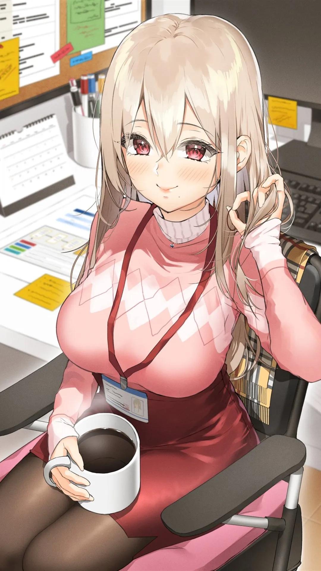 温柔御姐壁纸高清暖色系,御姐范壁纸超清