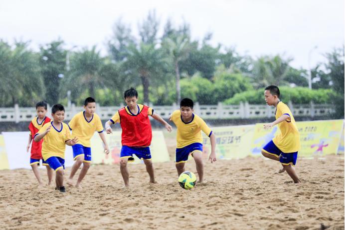 2020海南沙滩足球明星公开课开课啦！前国脚王涛亲自授课